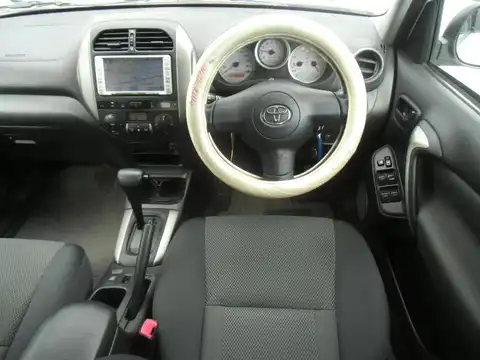 カタログ画像：ＲＡＶ４ Ｊ （RAV4J） Ｘリミテッド 2003年8月 UA-ACA21W 2000cc ホワイトパールクリスタルシャイン 燃費13.2km / l 内装