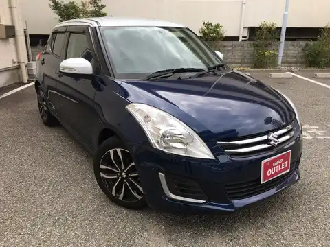 カタログ画像：スイフト （SWIFT） スタイル－ＤＪＥ 2014年6月 DBA-ZC72S 1200cc プルシアンブルーパール ホワイト２トーンルーフ 燃費26.4km / l メイン（その他）