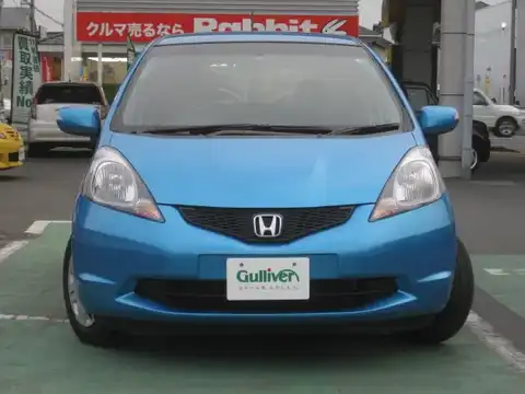 カタログ画像：フィット （FIT） Ｇ ハイウェイエディション 2008年6月 DBA-GE7 1300cc ブリリアントスカイ・メタリック 燃費17.0km / l フロント