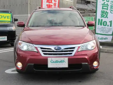 カタログ画像：ＸＶ （XV） ２．０ｉ 2010年6月 DBA-GH7 2000cc カメリアレッド・パール 燃費14.0km / l フロント