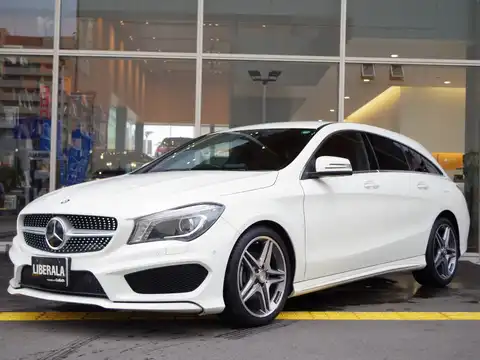 カタログ画像：ＣＬＡクラス シューティングブレーク （CLA-CLASS SHOOTING BRAKE） ＣＬＡ１８０ シューティングブレーク スポーツ 2015年6月 DBA-117942 1600cc カルサイトホワイト（Ｓ） 燃費15.9km / l メイン（その他）