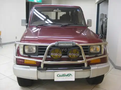 カタログ画像：ランドクルーザープラド （LAND CRUISER PRADO） ４ドア プラドＥＸワイド 1995年1月 KD-KZJ78W 3000cc コーラルリーフトーニング フロント