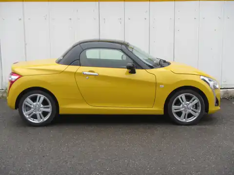 カタログ画像：コペン （COPEN） ローブ 2014年6月 DBA-LA400K 660cc ジョーヌイエロー 燃費22.2km / l 外装