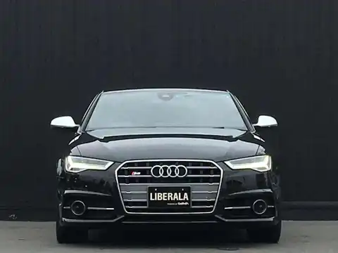 カタログ画像：Ｓ６ （S6） ベースグレード 2015年7月 ABA-4GCTGA 4000cc ミトスブラックメタリック 燃費10.1km / l フロント