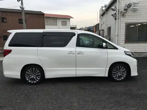 カタログ画像：アルファード （ALPHARD） ２４０Ｓ タイプゴールドⅡ 2014年4月 DBA-ANH20W 2400cc ホワイトパールクリスタルシャイン 燃費10.8km / l 外装