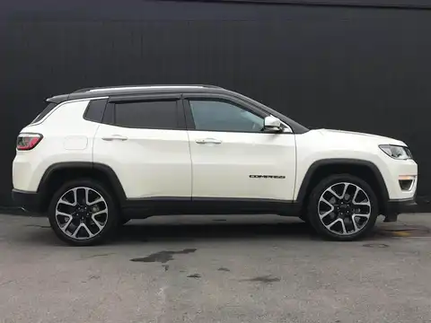 カタログ画像：ジープ・コンパス （JEEP COMPASS） ローンチエディション 2017年12月 ABA-M624 2400cc ヴォーカルホワイトパールコート 燃費9.6km / l 外装