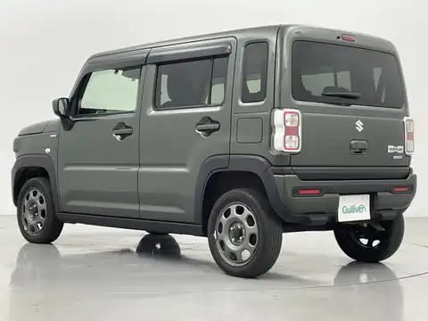 カタログ画像：ハスラー （HUSTLER） ハイブリッドＧ アダプティブクルーズコントロール（ＡＣＣ）［全車速追従機能付］車線逸脱抑制機能非装着車 2022年5月 5AA-MR92S 660cc クールカーキパールメタリック 燃費23.4km / l バック