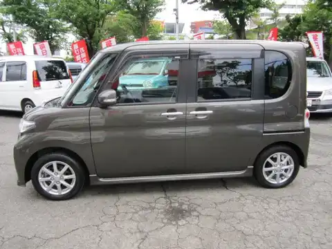 カタログ画像：タント （TANTO） カスタムＬ 2011年6月 DBA-L375S 660cc ブロンズオリーブパールメタリック 燃費22.5km / l 外装