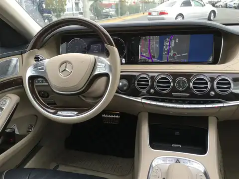 カタログ画像：Ｓクラス （S-CLASS） Ｓ５５０ロング エディション１ 2013年10月 DBA-222182 4700cc アンスラサイトブルー 燃費10.1km / l 内装