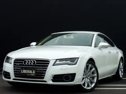 カタログ画像：Ａ７スポーツバック （A7 SPORTBACK） ３．０ＴＦＳＩクワトロ 2013年7月 DBA-4GCGWC 3000cc アイビスホワイトorグレイシアホワイトメタリック 燃費11.0km / l 外装