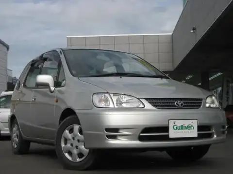 カタログ画像：カローラスパシオ （COROLLA SPACIO） スパシオ Ｇパッケージ ２－３ 1999年4月 GF-AE111N 1600cc シルバーメタリック 燃費13.2km / l メイン（その他）