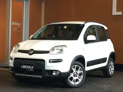 カタログ画像：パンダ （PANDA） ４×４ 2014年10月 ABA-13909 900cc アイスホワイト 燃費15.5km / l フロント