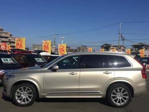 カタログ画像：ＸＣ９０ （XC90） Ｔ８ ツインエンジン ＡＷＤ エクセレンス 2018年8月 DLA-LB420XCPA 2000cc ルミナスサンドメタリック 燃費13.7km / l 外装