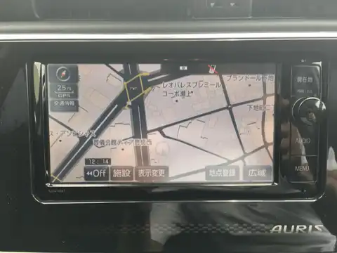 カタログ画像：オーリス （AURIS） １８０Ｓ 2015年4月 DBA-ZRE186H 1800cc ブルーメタリック 燃費16.2km / l 内装