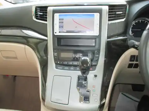 カタログ画像：アルファードハイブリッド （ALPHARD HYBRID） ハイブリッドＧ 2011年11月 DAA-ATH20W 2400cc ゴールドパールクリスタルシャイン 燃費17.0km / l 内装