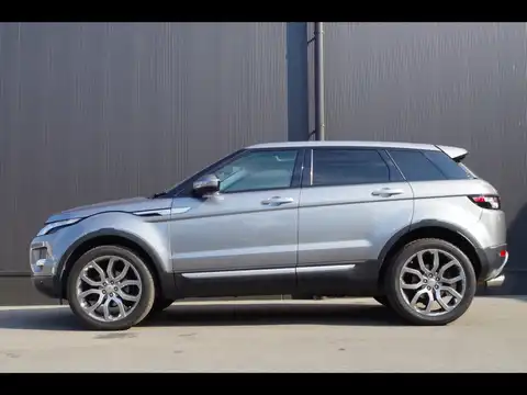 カタログ画像：レンジローバーイヴォーク （RANGE ROVER EVOQUE） プレステージ 2014年8月 CBA-LV2A 2000cc インダス・シルバー 燃費10.6km / l 外装