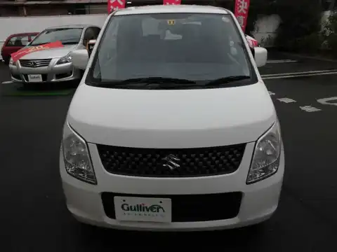 カタログ画像：ワゴンＲ （WAGON R） ＦＸ 2010年8月 DBA-MH23S 660cc パールホワイト 燃費19.0km / l フロント