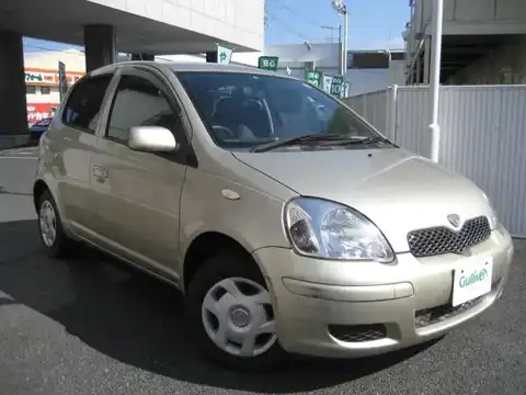 カタログ画像：ヴィッツ （VITZ） Ｕ 2003年8月 UA-SCP13 1300cc シャンパンメタリック 燃費23.5km / l メイン（その他）