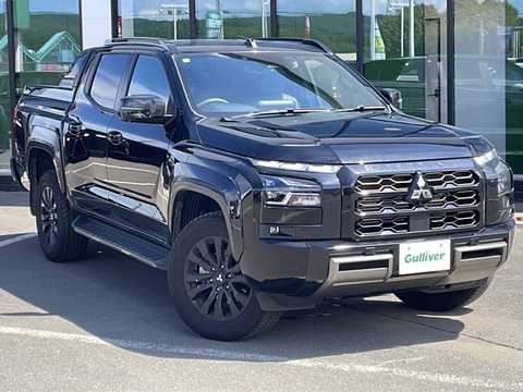 カタログ画像：トライトン （TRITON） ＧＬＳ 2024年2月 3DF-LC2T 2400cc ジェットブラックマイカ 燃費11.3km / l メイン（その他）