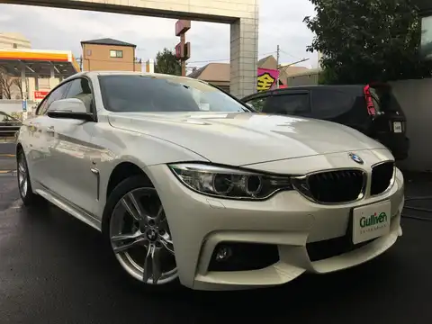 カタログ画像：４シリーズ （4 SERIES） ４２０ｉグランクーペ Ｍスポーツ 2016年4月 DBA-4D20 2000cc アルピン・ホワイトⅢ（ソリッド・カラー） 燃費16.0km / l メイン（その他）