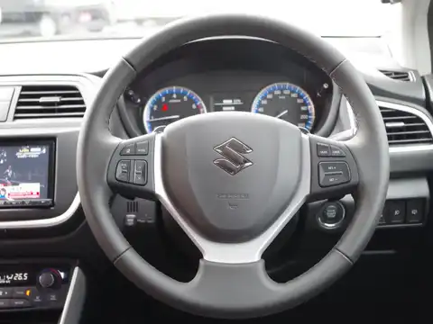 カタログ画像：ＳＸ４ Ｓクロス （SX4 S CROSS） ベースグレード 2015年2月 DBA-YB22S 1600cc ブーストブルーパールメタリック3 燃費17.2km / l 内装