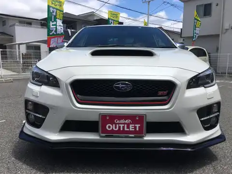 カタログ画像：ＷＲＸ Ｓ４ （WRX S4） ｔＳ ＮＢＲチャレンジパッケージ 2016年10月 DBA-VAG 2000cc クリスタルホワイト・パール フロント