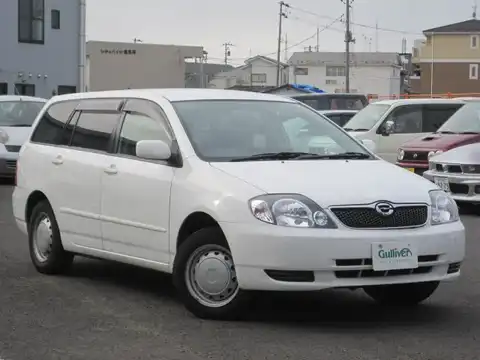 カタログ画像：カローラフィールダー （COROLLA FIELDER） Ｘ リミテッド 2002年5月 TA-NZE121G 1500cc スーパーホワイトⅡ 燃費16.6km / l メイン（その他）