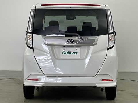 カタログ画像：ルーミー （ROOMY） カスタムＧ 2024年12月 5BA-M910A 1000cc パールホワイトⅢorブラックマイカメタリック×パールホワイトⅢ 燃費16.8km / l バック
