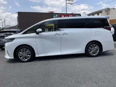 カタログ画像：アルファード （ALPHARD） Ｚ 2023年6月 3BA-AGH40W 2500cc プラチナホワイトパールマイカ 燃費10.6km / l 外装