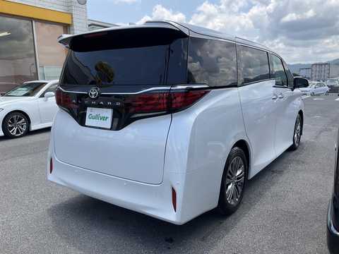 カタログ画像：アルファード （ALPHARD） Ｚ 2023年6月 3BA-AGH40W 2500cc プラチナホワイトパールマイカ 燃費10.6km / l 外装