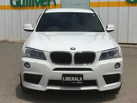 カタログ画像：Ｘ３ （X3） ｘＤｒｉｖｅ ２０ｄ ブルーパフォーマンス Ｍスポーツパッケージ 2012年9月 LDA-WY20 2000cc 燃費18.6km / l フロント