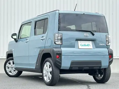 カタログ画像：タフト （TAFT） Ｇ ｅｃｏ ＩＤＬＥ非装着車 2023年4月 5BA-LA900S 660cc レイクブルーメタリック 燃費19.8km / l バック