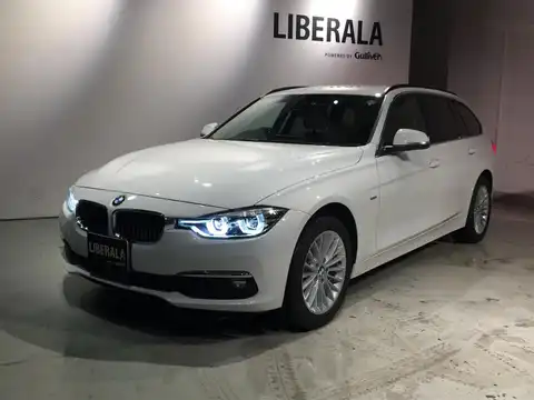 カタログ画像：３シリーズ （3 SERIES） ３２０ｉツーリング 2015年9月 DBA-8A20 2000cc アルピン・ホワイトⅢ フロント