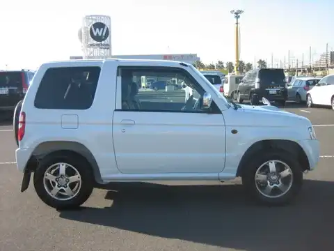 カタログ画像：パジェロミニ （PAJERO MINI） プレミアムセレクション 2011年1月 ABA-H58A 660cc ホワイトパール 外装