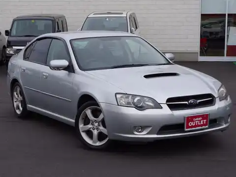 カタログ画像：レガシィＢ４ （LEGACY B4） ２．０ＧＴ 2003年6月 TA-BL5 2000cc ブリリアントシルバー・メタリック 燃費13.0km / l メイン（その他）