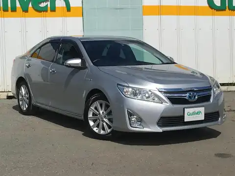 カタログ画像：カムリ （CAMRY） ハイブリッド Ｇパッケージ 2011年9月 DAA-AVV50 2500cc シルバーメタリック 燃費23.4km / l メイン（その他）