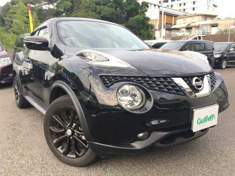 カタログ画像：ジューク （JUKE） １５ＲＸ Ｖセレクション パーソナライゼーション 2019年10月 DBA-YF15 1500cc スーパーブラック 燃費18.0km / l メイン