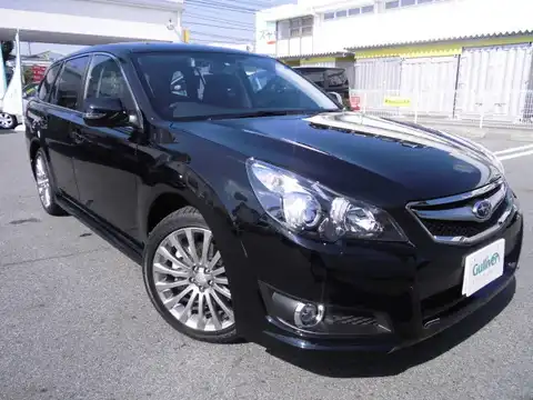 カタログ画像：レガシィツーリングワゴン （LEGACY TOURING WAGON） ２．５ｉアイサイトスポーツセレクション 2010年11月 DBA-BR9 2500cc クリスタルブラック・シリカ 燃費12.4km / l メイン（その他）