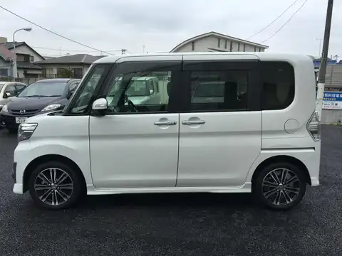 カタログ画像：タント （TANTO） カスタムＲＳ トップエディションＳＡ 2014年10月 DBA-LA610S 660cc パールホワイトⅢ 燃費24.6km / l 外装