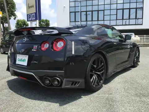 カタログ画像：ＧＴ－Ｒ （GT-R） ＧＴ－Ｒ ブラックエディション 2016年7月 DBA-R35 3800cc 燃費8.8km / l バック