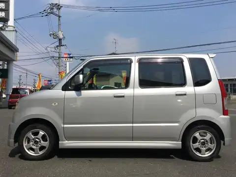 カタログ画像：ワゴンＲ （WAGON R） ＦＸ－Ｓリミテッド 2004年12月 DBA-MH21S 660cc シルキーシルバーメタリック 燃費18.4km / l 外装