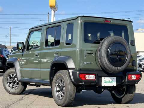 カタログ画像：ジムニー （JIMNY） ＸＧ 2025年11月 3BA-JB64W 660cc 燃費14.3km / l バック