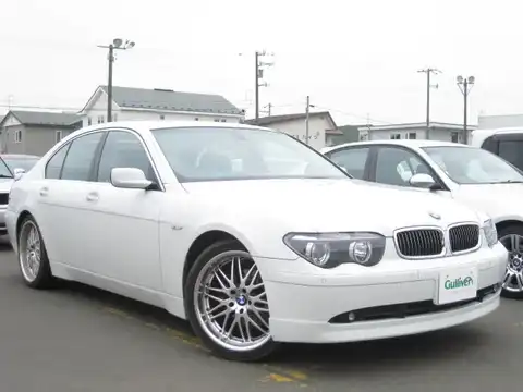 カタログ画像：７シリーズ （7 SERIES） ７３５ｉ 2004年4月 GH-GL36 3600cc アルピン・ホワイトⅢ 燃費8.4km / l メイン（その他）