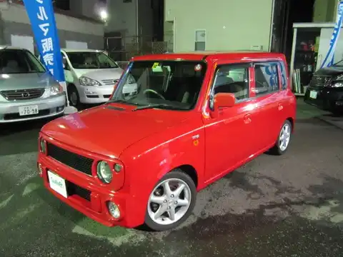 カタログ画像：アルトラパン （ALTO LAPIN） ＳＳ 2007年5月 ABA-HE21S 660cc ブライトレッド２ 燃費18.8km / l 外装