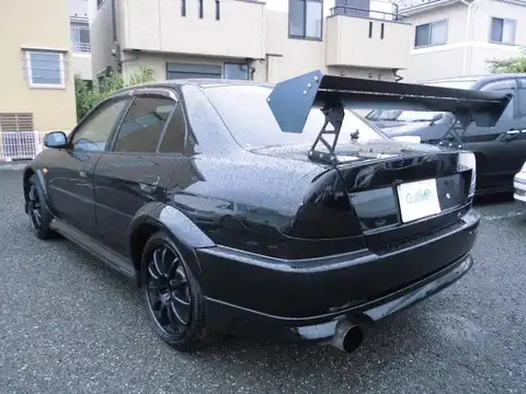 カタログ画像：ランサー （LANCER） ＧＳＲエボリューションⅥ 1999年1月 GF-CP9A 2000cc ピレネーブラック（パール） バック