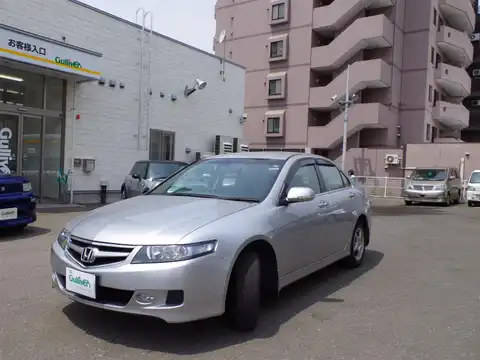 カタログ画像：アコード （ACCORD） ２０ＥＬ 2006年10月 ABA-CL8 2000cc アラバスターシルバー・メタリック 燃費13.4km / l フロント