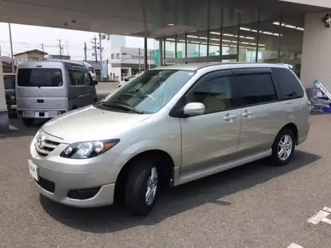 カタログ画像：ＭＰＶ （MPV） スポーツ 2003年10月 UA-LW3W 2300cc プラチナムシルバーメタリック 燃費11.6km / l 外装