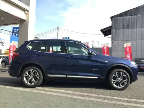 カタログ画像：Ｘ３ （X3） ｘＤｒｉｖｅ ２０ｄ Ｘライン 2016年10月 LDA-WY20 2000cc ディープ・シー・ブルー（メタリック・カラー） 燃費18.6km / l 外装