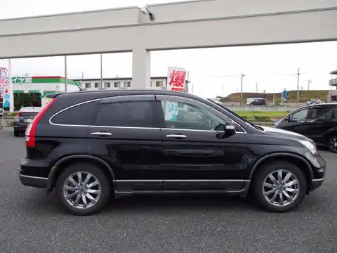 カタログ画像：ＣＲ－Ｖ （CR-V） ＺＸ ＨＤＤナビスマートエディション 2011年2月 DBA-RE4 2400cc クリスタルブラック・パール 燃費11.0km / l 外装