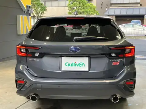 カタログ画像：レヴォーグ （LEVORG） ＳＴＩスポーツＲ－ブラックリミテッド 2024年12月 5BA-VNH 2400cc マグネタイトグレー・メタリック 燃費11.0km / l バック